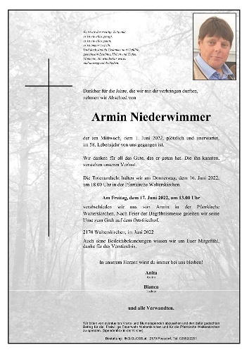 Armin Niederwimmer